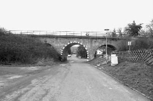Eisenbahnbrücke (Eisenbahnbrücke); Ahnatal, Eisenbahn
