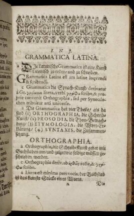 Orthographia.