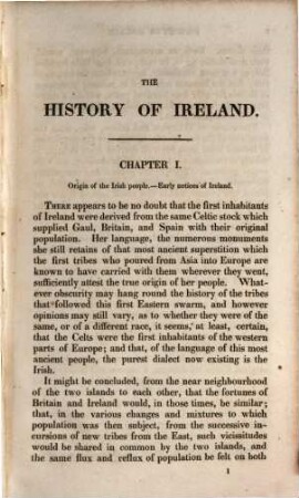 The History of Ireland, 1