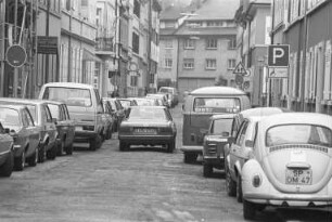 Umbau von Straßen in der Altstadt zu verkehrsberuhigten Zonen