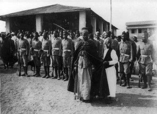 Sultan mit Gefolge