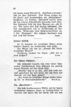 Die "Überläufer".