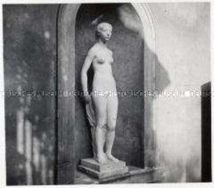 Wien, Moderne Galerie, Belvedere-Garten, Bildhauer Professor Anton Hanak, Figur "Venus"