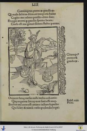 Contemptus ᶒternorum gaudiorum