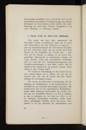 4. Unsere Kritik der Marx´schen Auffassung.