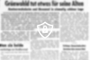 Grönwohld tut etwas für seine Alten
