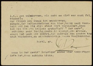 l.t. - gut angekommen. wie geht es dir?...