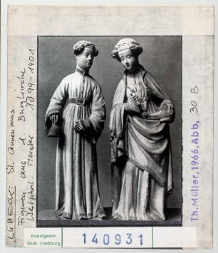 Lübeck, St. Annen-Museum: Figuren aus der Burgkirche. 1399-1401