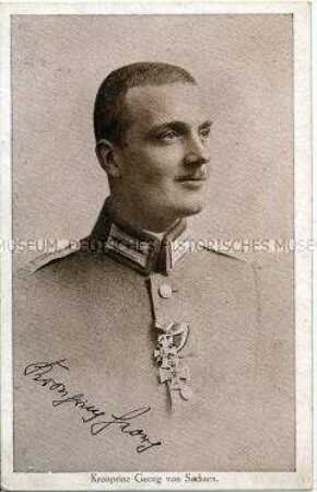 Georg von Sachsen als Soldat