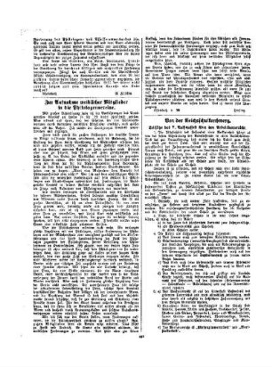 Zur Aufnahme weiblicher Mitglieder in der Philologenvereine