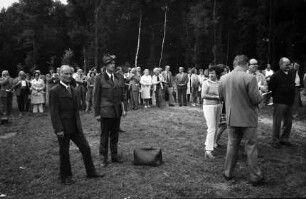 Freiburg, Opfingen: Gruppe am Opfinger See