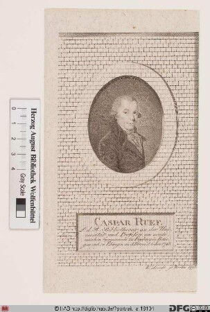 Bildnis Johann Caspar Adam Ruef