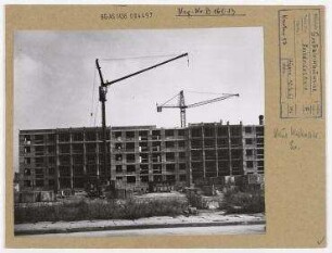 Großblockbauweise. Berlin, Friedrichshain, Kleine Markustraße/Krautstraße