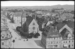Bautzen. Blick auf Bautzen vom Reichenturm