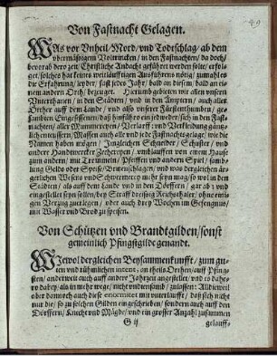 Von Schützen und Brandtgilden/ sonst gemeinlich Pfingstgilde genandt
