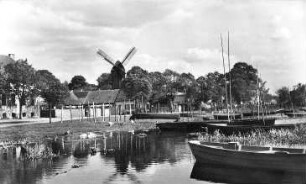 Werder (Havel). Mühlenblick, Ansichtskarte
