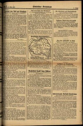 Zweite Ausgabe vom Mittwoch, den 29. März 1939.