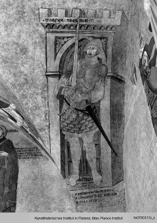 Metellus - Dekoration der Westwand und der westlichen Gewölbezwickel