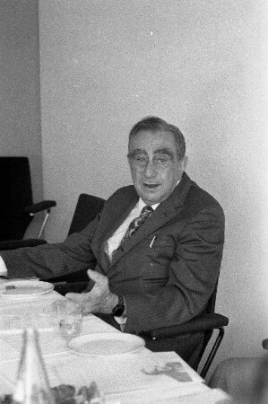 Besuch des Physikers Prof. Edward Teller in Karlsruhe