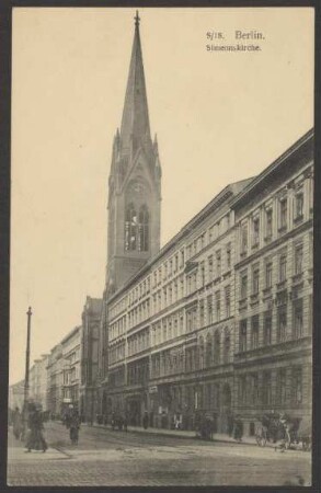 Ansichtskarte "Simeonskirche", Wassertorstraße [1/3]
