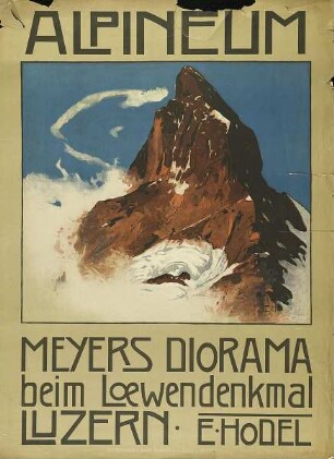 Alpineum. Meyers Diorama beim Loewendenkmal Luzern