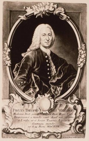 Bildnis Paul Gottlieb Werlhof
