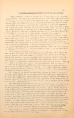 1-2, XI- Sincronía: "Discurso Referido" y "Tecnica del Discurso"