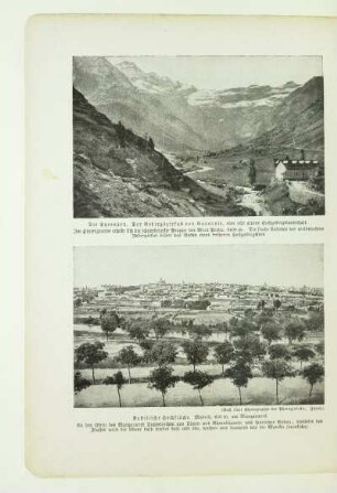 Die Pyrenäen. Der Gebirgszirkus von Gavarnie, eine echt alpine Hochgebirgslandschaft