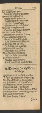11. Debora die Heldenmüthige