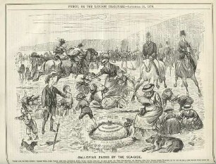 Galloping snobs by the sea-side