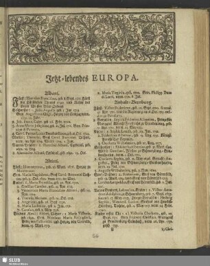 Jetzt-lebendes Europa