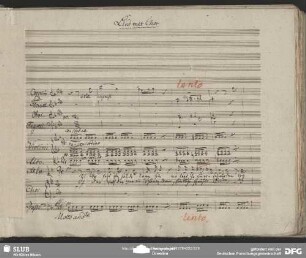 Lied mit Chor: "Wo seid ihr holde Tage hin"