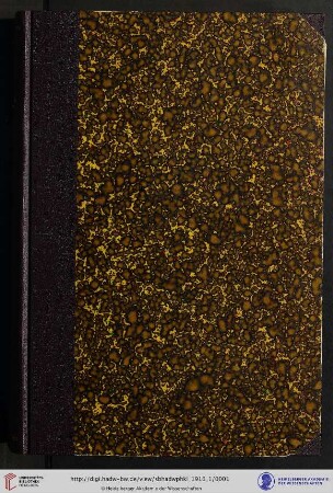 1916, 1. Abhandlung: Sitzungsberichte der Heidelberger Akademie der Wissenschaften, Philosophisch-Historische Klasse: Die sogenannten Slavenapostel Constantin und Methodius : ein grundlegendes Kapitel aus den Beziehungen Deutschlands zum Südosten