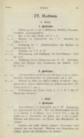 IV. Rechnen