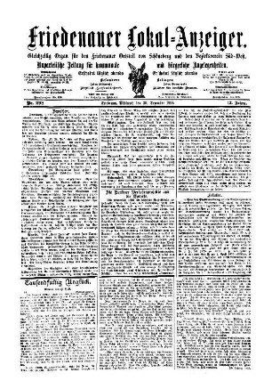 Nr. 298, 20.12.1905