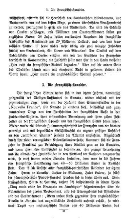 3. Die Französisch-Kanadier