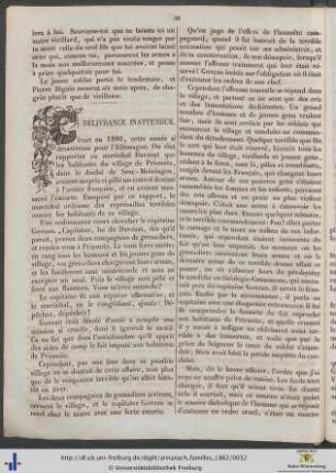 Délivrance inattendue.