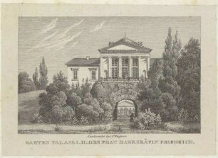 Garten Palais I. H. der Frau Markgräfin Friedrich