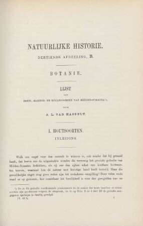 Natuurlijke historie. Dertiende afdeeling, B. Botanie