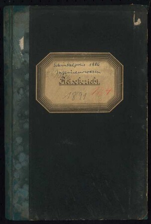 Hafen- und Kanalanlage, Berlin-Gesundbrunnen (Nordkanal) Schinkelwettbewerb 1886. Reisebericht Friedrich Gerlach: Reisebericht
