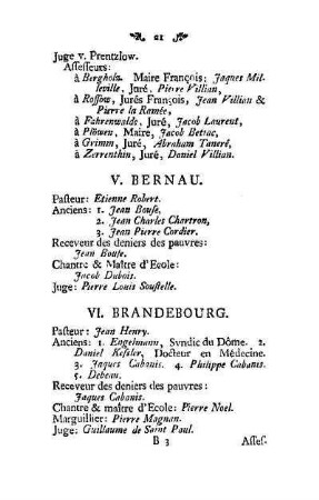 VI. Brandenbourg