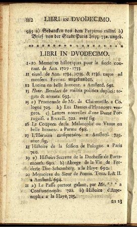 Libri In Duodecimo.