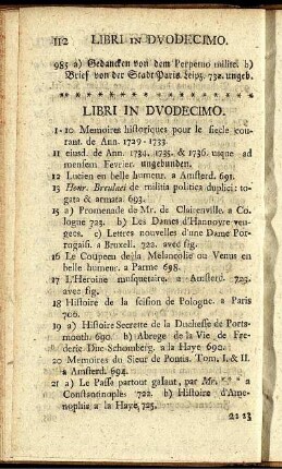 Libri In Duodecimo.