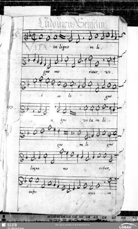 5 Ludwig Senfl: Vita in ligno moritur