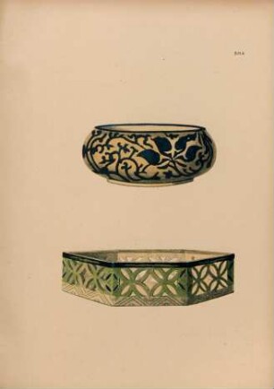 BHA [Deux céramiques, en poterie d'Awata]