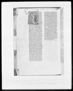 Heisterbacher Bibel — Initiale T (andem finito), darin Moses und Josua, Folio 87verso