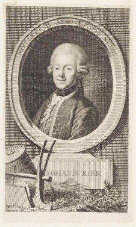 Bildnis des Iohann Riem