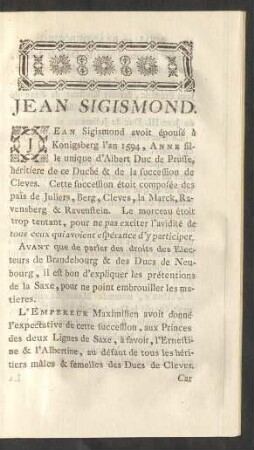 Jean Sigismond