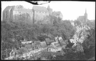 Leisnig. Schlossberg u. Schloss Mildenstein
