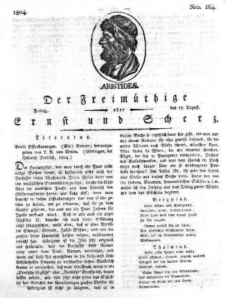 Nro. 164., Freitag den 17. August
